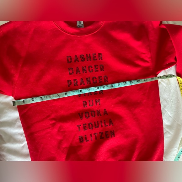 Wildberry Waves Christmas Drinking Sweatshirt - Picture 5 of 8